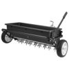 VEVOR Anhänger Rasenlüfter 81 cm Streubreite, Streuwagen mit Universalkupplung, Vertikutierer für ATVs & UTVs