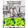 VEVOR Wärmebildkamera für Android, 25Hz Infrarotkamera mit 15 Farbpaletten für -20°C-550°C Inspektion – Bild 2