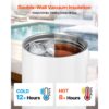 VEVOR Sublimationsbecher 4 Stk. (591 mL), Sublimationstumblers aus Edelstahl mit Deckeln & Strohhalm – Bild 5