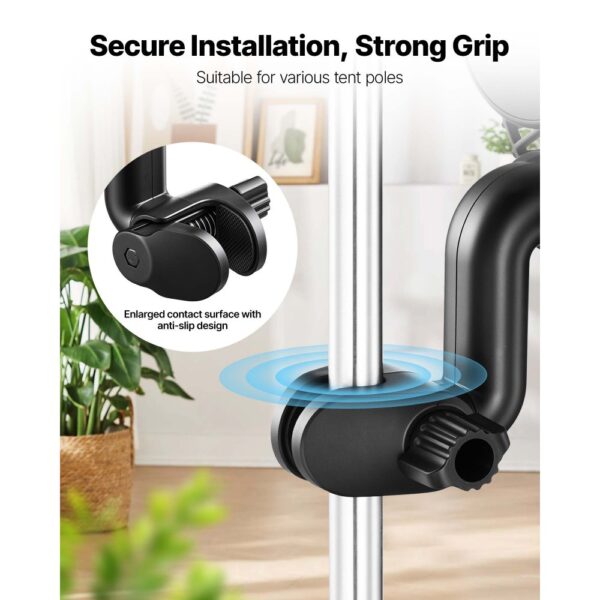 VEVOR Grow Ventilator mit Clip Oszillierend, 9 Geschwindigkeitsstufen & Zirkulationsmodus, 2er-Set – Bild 5 VEVOR Grow Ventilator mit Clip Oszillierend, 9 Geschwindigkeitsstufen & Zirkulationsmodus, 2er-Set – Bild 5