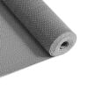 VEVOR Drainagematte PVC (0,9 m x 5 m), Rutschfeste PVC-Bodenmatte Spritzschutzmatte für Nassbereiche, Grau