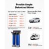 VEVOR Deionisiertes Wassersystem für Autowäsche 1250 L, Deionized Autowaschanlage mit Standfuß & Bypass-Ventil – Bild 5