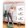 VEVOR Balance Board für Erwachsene 500 x 500 x 18 mm, 360° Drehbares Wackelbrett, Heimfitnessstudio – Bild 3