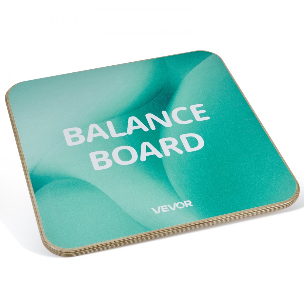 VEVOR Balance Board für Erwachsene 500 x 500 x 18 mm, 360° Drehbares Wackelbrett, Heimfitnessstudio