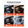 VEVOR Lkw Unterbaubox 762 x 457 x 457 mm Unterflur Staukasten Kaltgewalzter Stahl Wasserdichter Werkzeugkasten – Bild 3