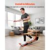 VEVOR Balance Board für Erwachsene (107 cm), Wackelbrett bis 200 kg Belastbar, Orange Schwarz – Bild 5