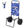 VEVOR Strandkarre Bollerwagen Sandwagen, Strandwagen 31 kg Tragkraft, Zusammenklappbarer Sandwagen aus Stahl VEVOR Strandkarre Bollerwagen Sandwagen, Strandwagen 31 kg Tragkraft, Zusammenklappbarer Sandwagen aus Stahl
