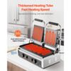 VEVOR kommerzieller Kontaktgrill 3600 W Elektrogrill Sandwichmaker (Doppelbackplatten) Panini Presse – Bild 2 VEVOR kommerzieller Kontaktgrill 3600 W Elektrogrill Sandwichmaker (Doppelbackplatten) Panini Presse – Bild 2