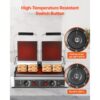 VEVOR kommerzieller Kontaktgrill 3600 W Elektrogrill Sandwichmaker (Doppelbackplatten) Panini Presse – Bild 5 VEVOR kommerzieller Kontaktgrill 3600 W Elektrogrill Sandwichmaker (Doppelbackplatten) Panini Presse – Bild 5