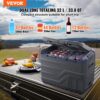 VEVOR Autokühlschrank, 12-Volt-A tragbarer 32-Liter-Gefrierschrank mit zwei Zonen, Camping – Bild 2