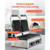 VEVOR kommerzieller Kontaktgrill 3600 W Elektrogrill Sandwichmaker (Doppelbackplatten) Panini Presse – Bild 3 VEVOR kommerzieller Kontaktgrill 3600 W Elektrogrill Sandwichmaker (Doppelbackplatten) Panini Presse – Bild 3