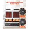 VEVOR kommerzieller Kontaktgrill 3600 W Elektrogrill Sandwichmaker (Doppelbackplatten) Panini Presse – Bild 5 VEVOR kommerzieller Kontaktgrill 3600 W Elektrogrill Sandwichmaker (Doppelbackplatten) Panini Presse – Bild 5
