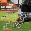 VEVOR Hundetreppe für Autos, breite 4-stufige Hundeautotreppe, trägt bis zu 68 kg – Bild 2
