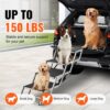 VEVOR Hundetreppe für Autos, breite 4-stufige Hundeautotreppe, trägt bis zu 68 kg – Bild 3