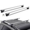 VEVOR Dachträger Universal Dachgepäckträger Auto Alu Querträger 90 kg Tragkraft, Rohrdurchmesser 28-68 mm VEVOR Dachträger Universal Dachgepäckträger Auto Alu Querträger 90 kg Tragkraft, Rohrdurchmesser 28-68 mm