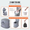 VEVOR 5 L Campingtoilette mit Toilettenpapier- und Handyhalter – Bild 4
