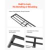 VEVOR Rasennivellierrechen, Levelingrake mit 213 cm Griff, 1219x254 mm Bodenplatte – Bild 3
