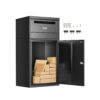 VEVOR Paketbriefkasten 500x325x909 mm, Paketkasten mit Schloss, Packstation für Zuhause und das Büro VEVOR Paketbriefkasten 500x325x909 mm, Paketkasten mit Schloss, Packstation für Zuhause und das Büro