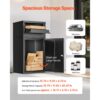 VEVOR Paketbriefkasten 500x325x909 mm, Paketkasten mit Schloss, Packstation für Zuhause und das Büro – Bild 4 VEVOR Paketbriefkasten 500x325x909 mm, Paketkasten mit Schloss, Packstation für Zuhause und das Büro – Bild 4