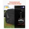 VEVOR Grillabdeckung Abdeckhaube Abdeckplane Grillhaube (1524 mm) für Außengrills, einfaches An- und Ausziehen – Bild 5
