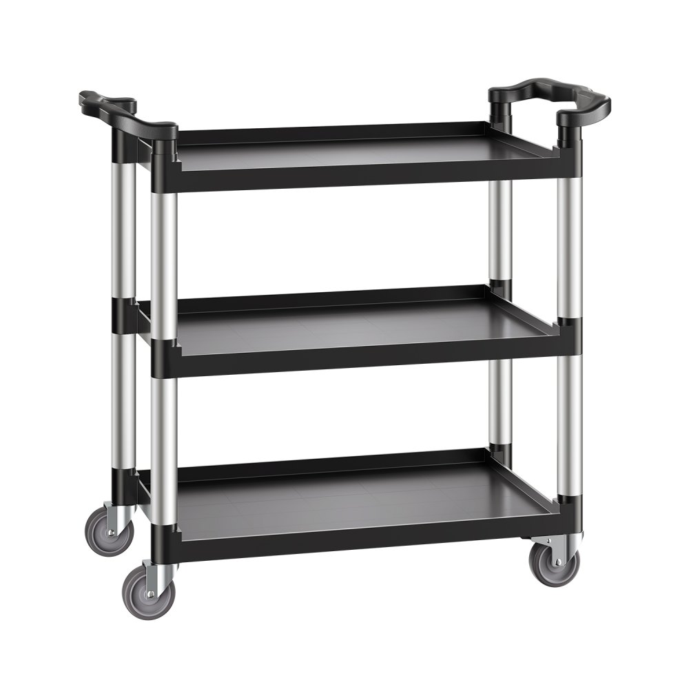 VEVOR Mehrzweckwagen, 226 kg Tragkraft, 106x49x98 cm großer Servierwagen für Lager