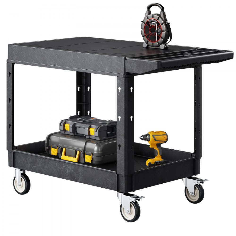 VEVOR Werkzeugwagen, 250 kg Tragkraft, Werkstattwagen, 1180x650x865 mm