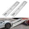 VEVOR Laderampen 2 Stk. 2745 x 380 mm, Robustes Aluminium, Gesamttragfähigkeit 4535,9 kg