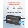 VEVOR 12 V 20 A Batterieladegerät, 14,6 V, DC Ladespannung, 0-V-Aktivierung – Bild 5