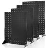 VEVOR Stecktafel Displayständer, 440x330x114 mm, Präsentationsständer, Schwarz (4 Stk.)