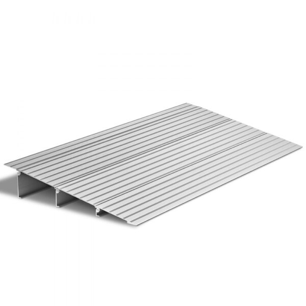 VEVOR Türschwellenrampe, 423x864x87 mm, Rollstuhlrampe aus Aluminiumlegierung mit einer Tragkraft von 360 kg VEVOR Türschwellenrampe, 423x864x87 mm, Rollstuhlrampe aus Aluminiumlegierung mit einer Tragkraft von 360 kg