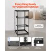 VEVOR 20U Open Frame Netzwerk-Rack, 585 mm Tiefe, 4-Pfosten-Konstruktion – Bild 5