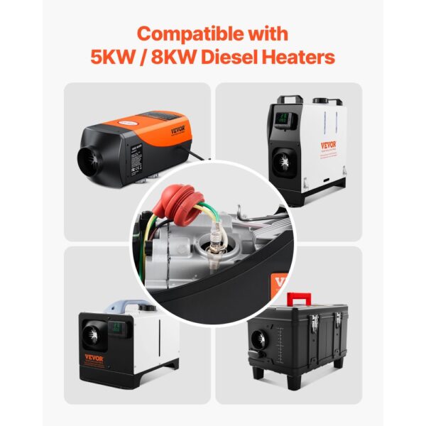 VEVOR 8 V Glühkerzenstecker Reparatursatz, kompatibel mit 5/8 kW Standheizung – Bild 3