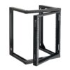 VEVOR 12U Server Rack zur Wandmontage, 68,04 kg max. Tragkraft, Karbonstahl