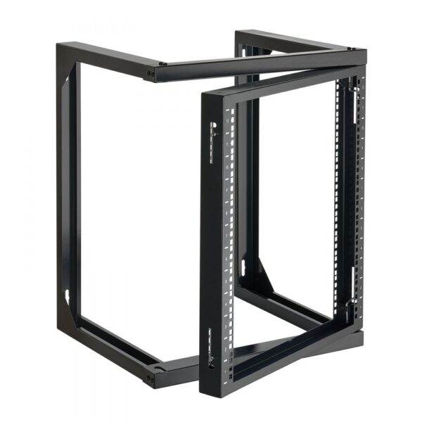 VEVOR 12U Server Rack zur Wandmontage, 68,04 kg max. Tragkraft, Karbonstahl
