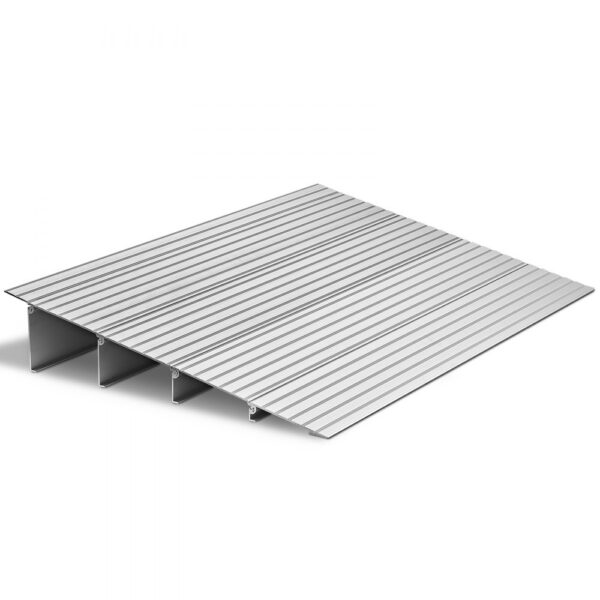VEVOR Türschwellenrampe, 550x865x115 mm, Rollstuhlrampe aus Aluminiumlegierung mit einer Tragkraft von 360 kg