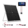 VEVOR 12V Monokristallines Solarpanel-Kit, IP67 wasserdicht für Auto, Boot