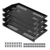 VEVOR 1U Server-Rack-Regal, 4 Stk., 22,68 kg, belüfteter Ausleger, 254 mm Tiefe VEVOR 1U Server-Rack-Regal, 4 Stk., 22,68 kg, belüfteter Ausleger, 254 mm Tiefe