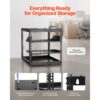 VEVOR 10U Open Frame Netzwerk-Rack, 585 mm Tiefe, 4-Pfosten-Konstruktion – Bild 5