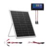 VEVOR 12V Monokristallines Solarpanel-Kit 25 W, IP67 wasserdicht für Auto, Boot