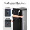 VEVOR 22U Netzwerkschrank, 600 mm Tiefe, 136 kg max. Tragkraft, Server-Rack für IT-Ausrüstung – Bild 5 VEVOR 22U Netzwerkschrank, 600 mm Tiefe, 136 kg max. Tragkraft, Server-Rack für IT-Ausrüstung – Bild 5