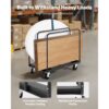 VEVOR Plattenwagen, 816 kg, Transportwagen mit 360° Lenkrollen, 955x610x935 mm – Bild 5
