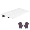 VEVOR Türschwellenrampe, 296x864x59 mm, Rollstuhlrampe aus Aluminiumlegierung mit einer Tragkraft von 360 kg