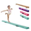 VEVOR Schwebebalken Gymnastik Kinder klappbar 2,35 m, Mintgrün