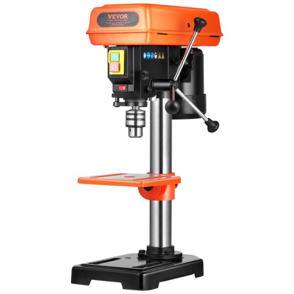 VEVOR 203,2 mm Tischbohrmaschine, 500 W Induktionsmotor, 0–45° neigbarer Arbeitstisch