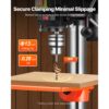 VEVOR 203,2 mm Tischbohrmaschine, 500 W Induktionsmotor, 0–45° neigbarer Arbeitstisch – Bild 5