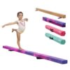VEVOR Schwebebalken Gymnastik Kinder klappbar 2,38 m,136,1 kg belastbarer Gymnastikbalken mit rutschfesten