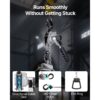 VEVOR Mini Hebelzug, 1/2T Kapazität, 3 m Hub, Kettenzug 360° drehbare Haken – Bild 5