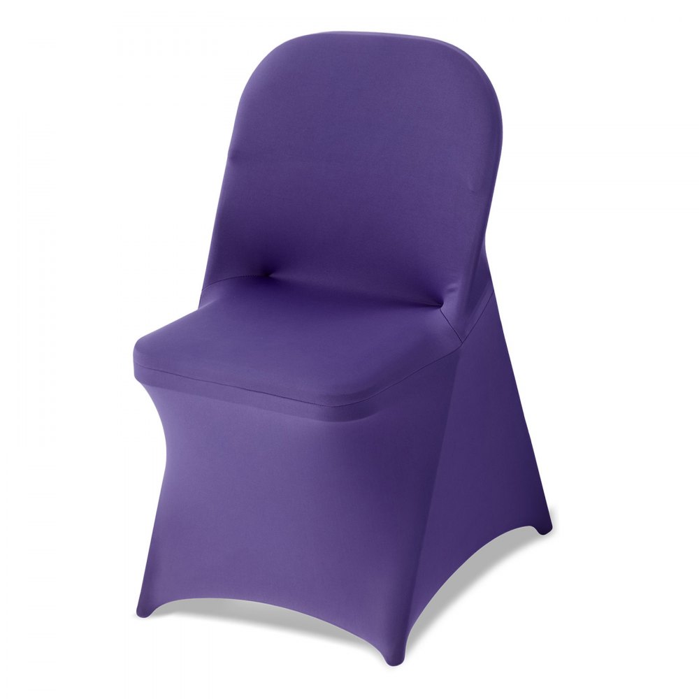 VEVOR Stuhlhussen Stuhlbezug Stretch 50 Stk. waschbarer & abnehmbarer Stuhlüberzug aus Polyester-Spandex