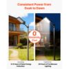 VEVOR Solar Straßenlaterne 450000LM, Straßenlampe 8000W, IP67 wasserdichte Außenbeleuchtung – Bild 3 VEVOR Solar Straßenlaterne 450000LM, Straßenlampe 8000W, IP67 wasserdichte Außenbeleuchtung – Bild 3