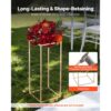 VEVOR Hochzeitsblumenständer 250x250x600 mm, 10 Stk. Blumenhocker mit verdeckter Schraube, Partys – Bild 3